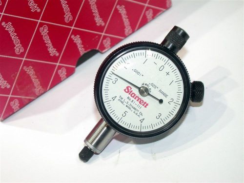 New starrett dial .0001 indicator model 81-111 for sale