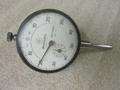 Mitutoyo 2417 Dial Indicator, .1000&#034;