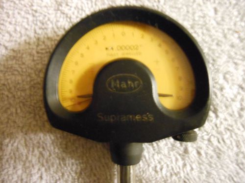 MAHR  SUPRAMESS  .00002 comparator style indicator