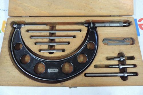 Starrett (multiple 6&#034;) Micrometer