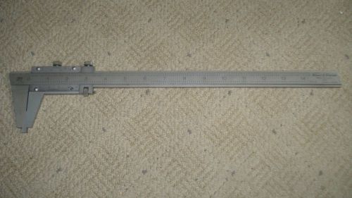 12 INCH BROWN &amp; SHARPE NO. 599-575-12 VERNIER CALIPER 12 INCH USED