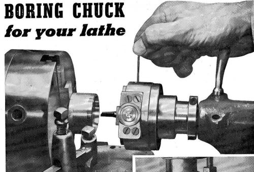 How To Make A Boring Chuck For Your Metal Lathe Machine Machining