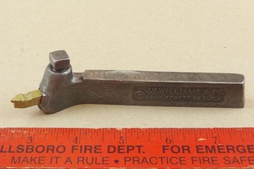 ORIGINAL WILLIAMS 0-RH RIGHT HAND TURNING TOOL 1/4&#034; BIT HOLDER &amp; BIT 4 LATHE