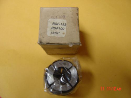 Centaur RDF 100 Acura-Flex Collet, 43/64&#034;