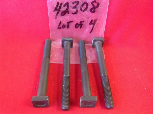 NOS Jergens 42308 Black Oxide T Bolts 1/2-13 x 5-1/4&#034;  Lot of 4 USA MADE