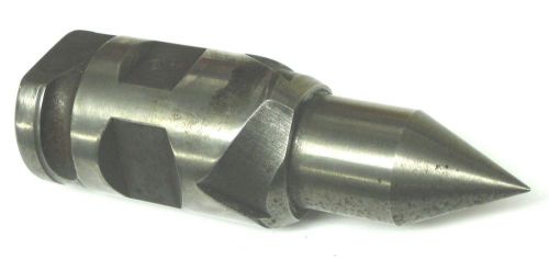 2&#034; shank eclipse twist lock taper nose lathe dead center 1-11/32 tool holder for sale