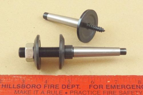 NEW UNUSED MT1 SCREW CENTER &amp; WORK ARBOR TOOL HOLDER 4 WOOD LATHE &amp; ATLAS 6&#034; 618