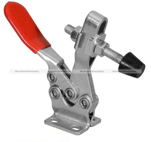 Metal Toggle Clamp Horizontal Handle Tool 250Kg 550Lb Holding Capacity 225D S7