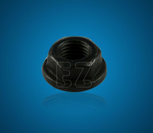 Flanged Nut 7/8-9 Flange Nuts Black Oxide Case Harden