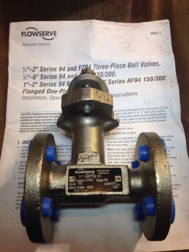 Flowserve 94 Series 94661150 1/2 PTFE Seat Valve