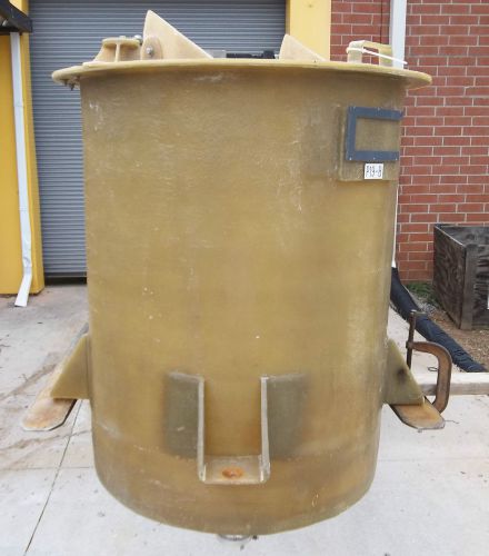 GPI Fiberglass Pit Open Top Drop In Floor Mount Mixing Mixer Tank 133 Gallon