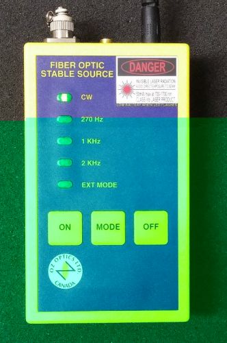 FIBER OPTIC STABLE SOURCE FOSS-01-3S-9/125-1550-S-1