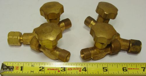 2 NOS WE WESTERN ENTERPRISES TORCH HEAD Y CUTTING VALVE OXYGEN ACETYLENE