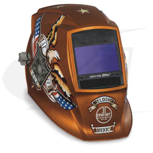 Miller digital &#034;vintage&#034; auto-darkening welding helmet for sale