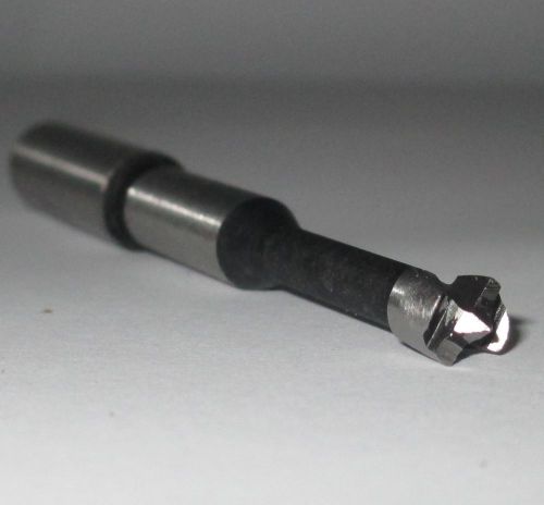 1/4&#034; FORSTNER BIT; PRECISION SHARPENED HIGH CARBON STEEL 3/8&#034; SHANK; COUNTERSINK