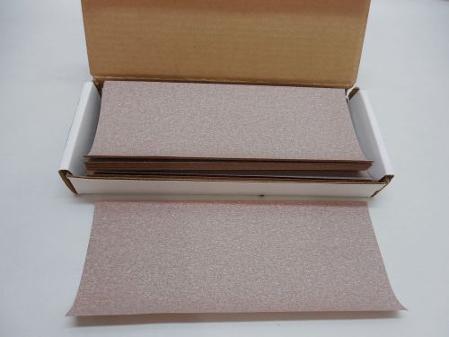 NORTON A275OP SANDING SHEETS 4-1/2&#034; x 10-1/2&#034; x 220 GRIT QTY-100