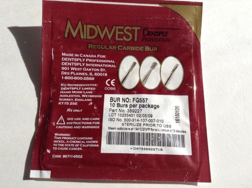 Midwest Carbide Burs FG557 10 Pack