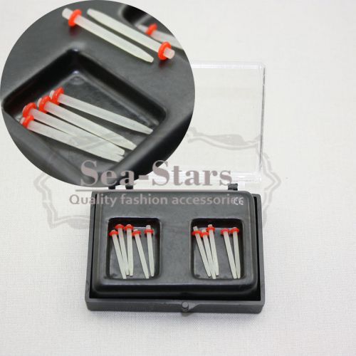 10 Pcs 1.4 MM Dental Endo Quartz Tiber Fiber Post Drill Thread Protaper Files