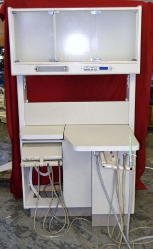 Adec 5551 12 o&#039;clock dental cabinet treatment console w/ 3180 delivery system z for sale