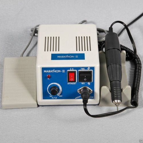 Marathon Dental Micromotor Polisher N3 w/ 35K rpm Handpiece Foot Pedal Switch