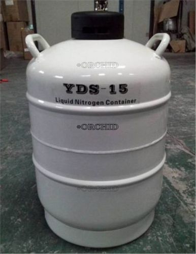 LIQUID NITROGEN 15 LN2 CONTAINER CRYOGENIC L TANK