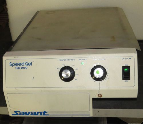 SAVANT SPEEDGEL SG200  GEL DRYER      (#105)