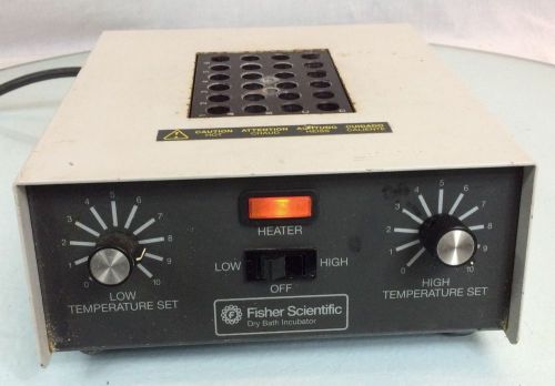 Fisher Scientific Dry Bath Incubator Cat. No. 11-718