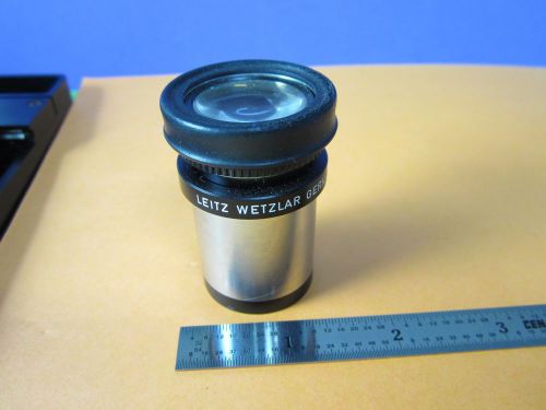 MICROSCOPE OPTICAL PART LEITZ WETZLAR GERMANY EYEPIECE GW 10X OPTICS BIN#35-10