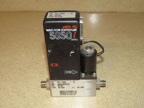 BROOKS 5850 I  MASS FLOW CONTROLLER -100SCCM-  HELIUM