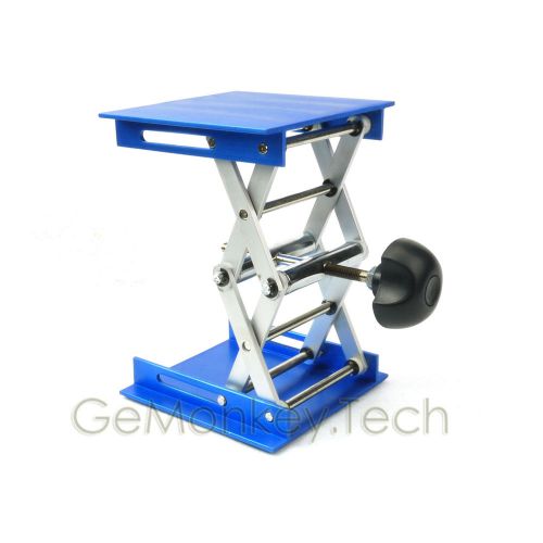 100MM*100MM Aluminum Oxide Lab Jack Stand Labjack Scissor Platform