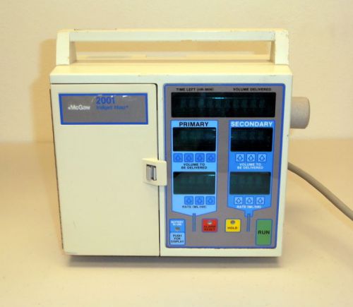 McGaw Intelligent Infusor 2001 Infusion Pump