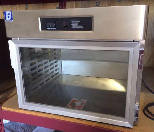 Blickman Countertop Glass-Door Warming Cabinet