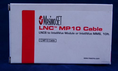 Masimo lnc mp10 10&#039; cable 2281 for sale