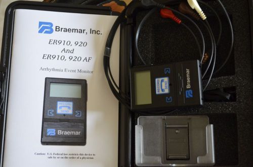 BRAEMAR ER920 WITH AFIB CARDIAC EVENT RECORDERS