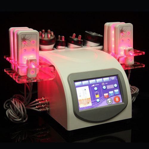 Lipolysis Lipo Laser Fat Removal Cavitation Radio Frequency RF Slim Machine NEW