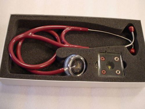 New Acrylic Clear Cardiology Stethoscope EMT Nurse