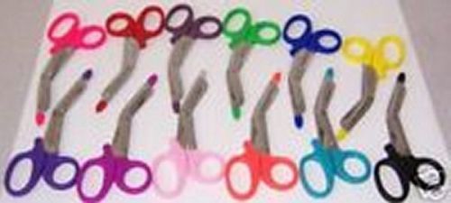 50 Shears EMT Scissors Bandage Paramedic EMS Supplies 7.25&#034; 10 DIFFRENT COLORS