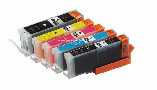 5x Compatible Ink PGI-650 XL CLI-651XL CANON pixma MG5460 MX726 MX 926 Printer