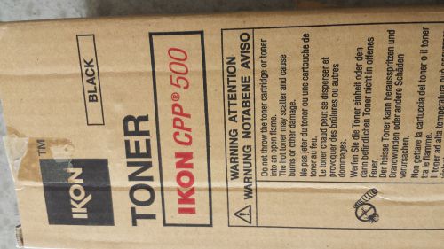 Konica Ikon CPP 500 Black Toner