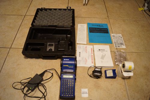 Brady handimark portable label maker  with extras for sale
