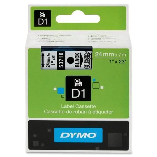 Dymo 1 Black Clear Tape 53710