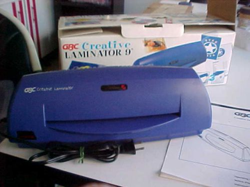 gbc 9 inch laminator