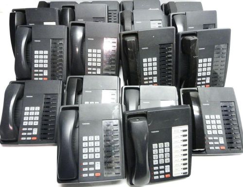 18X Toshiba DKT3010-S (Black) Office Phone| 10 button Digitalphone| SpeakerPhone