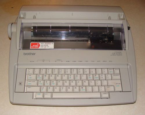 Vintage Brother Electronic Typewriter GX-6750