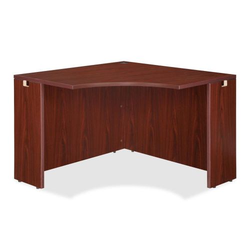 Lorell LLR69918 Essentials Series Mahogany Laminate Desking