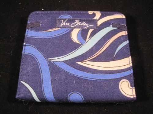 Vera Bradley Mediterranean Blue Desk Organizer Memo Notepad