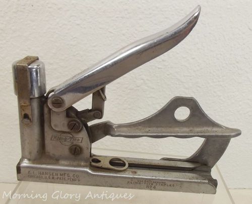 Antique Pair Kling Tite Stapler