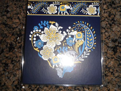 NEW Vera Bradley forget me nots 200 sticky notes Ellie Blue