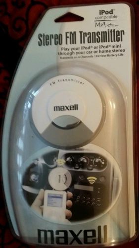 Maxell Stereo FM Transmitter 191213