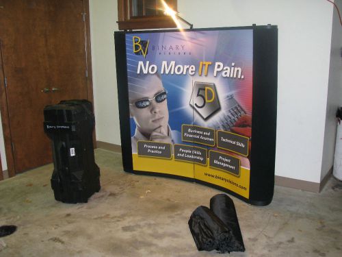 Abex Trade Show Display 5&#039;x5&#039;, hard case carrier